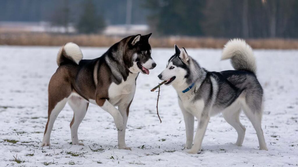 Exercise Requirements Akita vs Husky