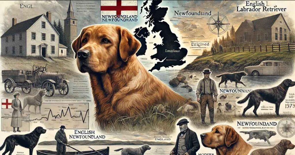 History and Origin of the English Labrador Retriever