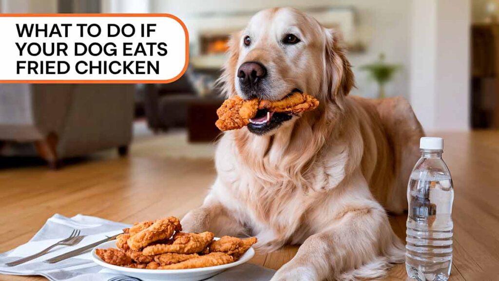 What To Do If Your Dog Eats Fried Chicken