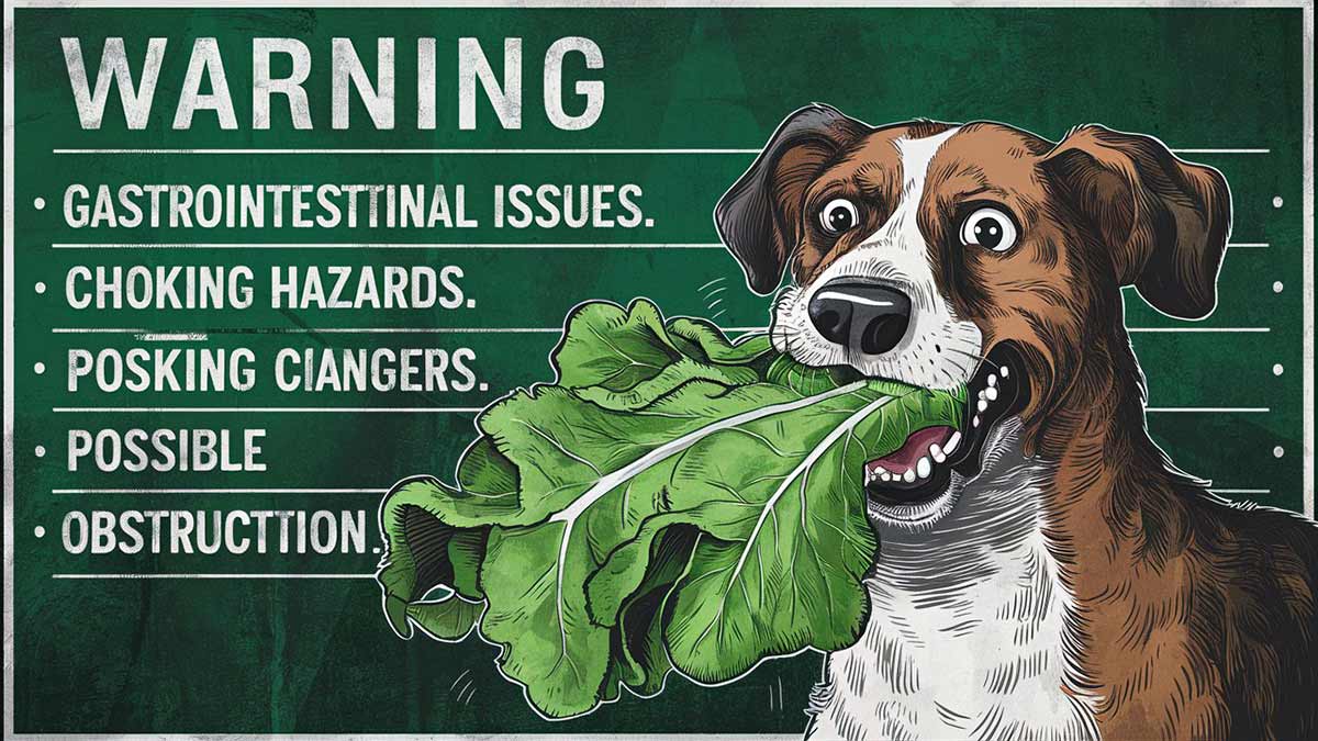 Possible Dangers of Taking Care of Collard Greens to Dogs